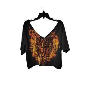 Slipknot Snuff Band Graphic Tee Self Cut Grunge